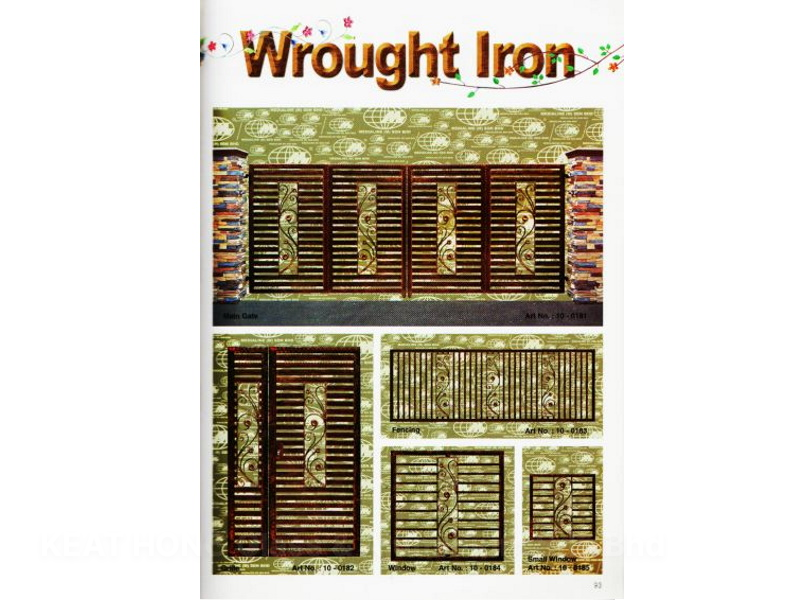 Maingate With Wrought Iron Catalogue 17