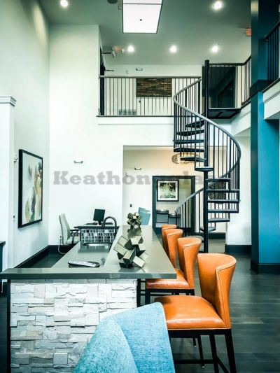 Metal Railing and Spiral Staircase 20