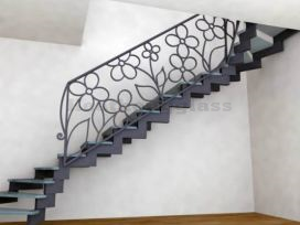 Metal Railing and Spiral Staircase 46