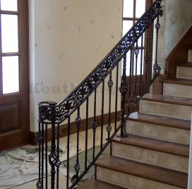 Metal Railing and Spiral Staircase 104