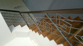 Metal Railing and Spiral Staircase 113