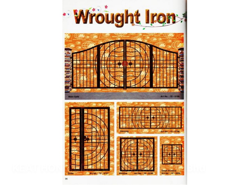 Maingate With Wrought Iron Catalogue 1