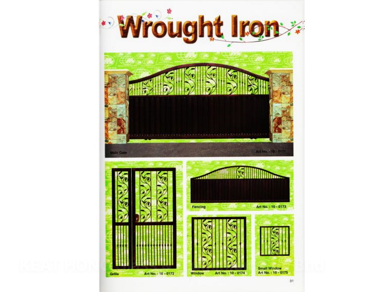 Maingate With Wrought Iron Catalogue 3