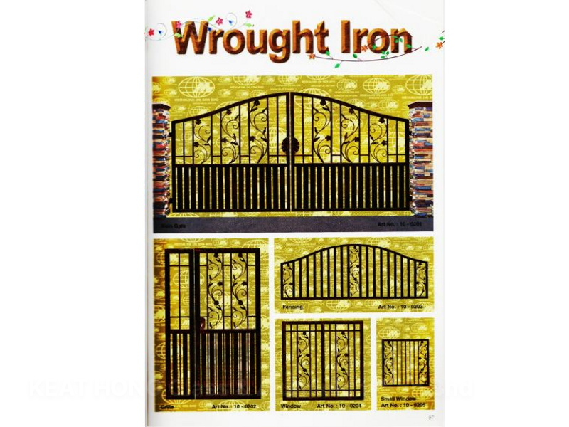 Maingate With Wrought Iron Catalogue 4