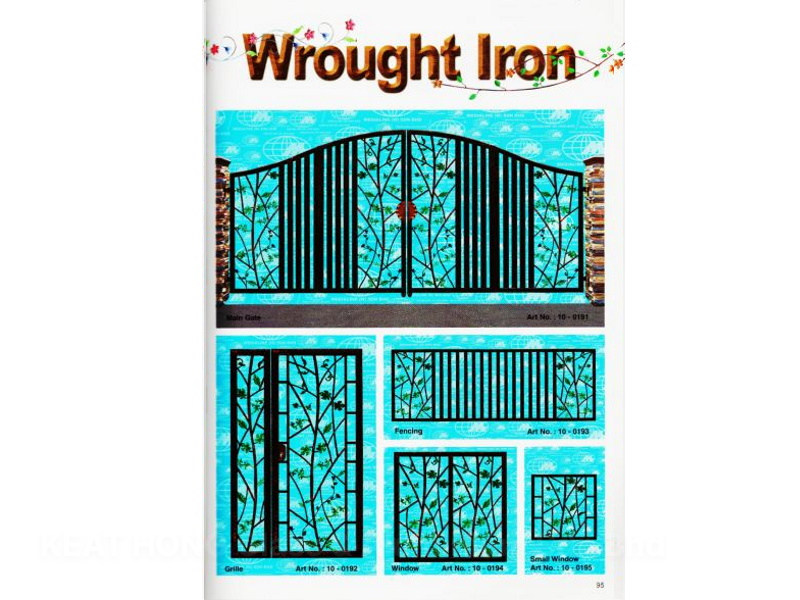 Maingate With Wrought Iron Catalogue 5