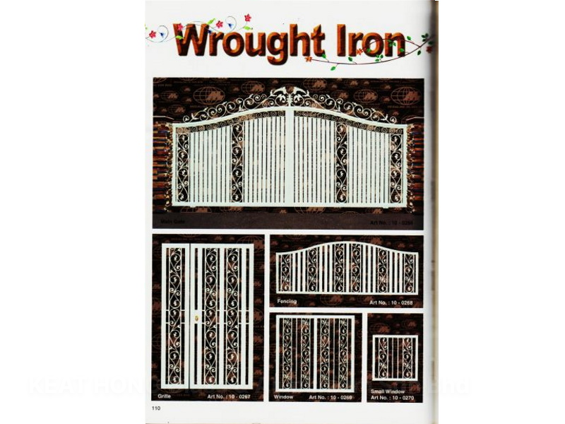 Maingate With Wrought Iron Catalogue 7