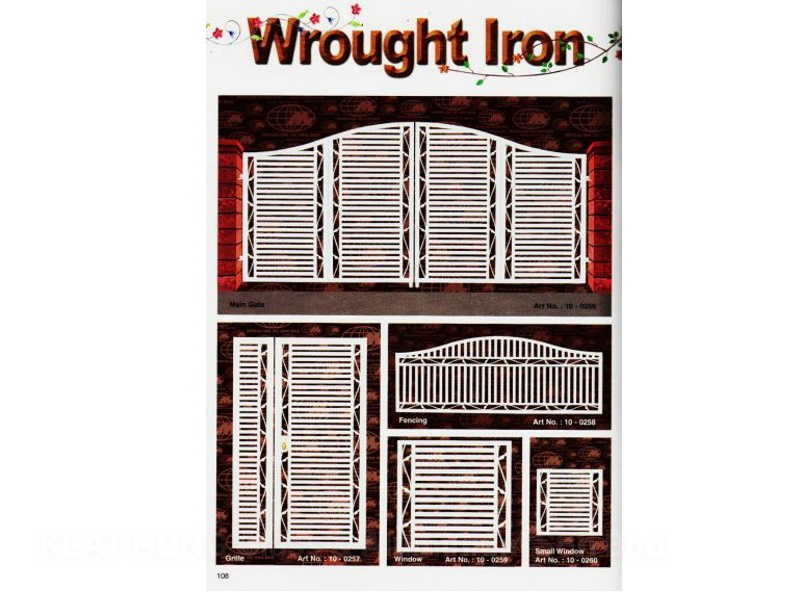 Maingate With Wrought Iron Catalogue 13