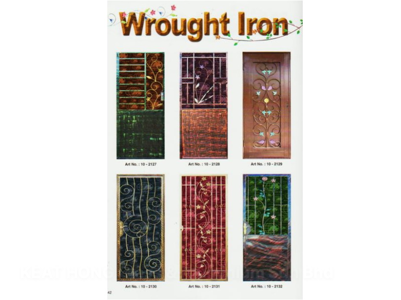 Maingate With Wrought Iron Catalogue 25