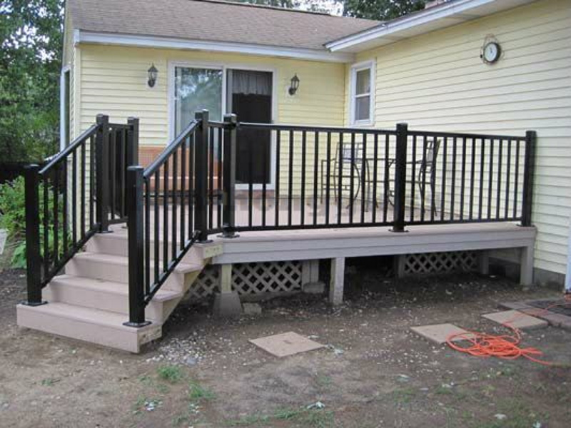 Metal Railing and Spiral Staircase 1