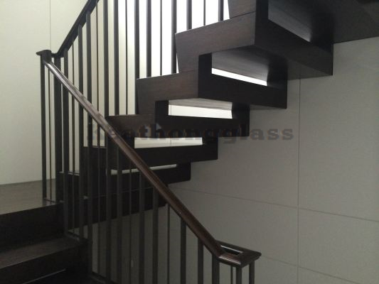 Metal Railing and Spiral Staircase 8