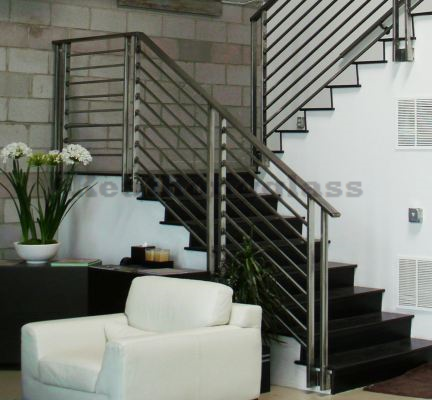 Metal Railing and Spiral Staircase 9