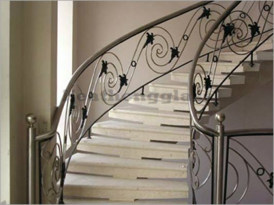 Metal Railing and Spiral Staircase 12