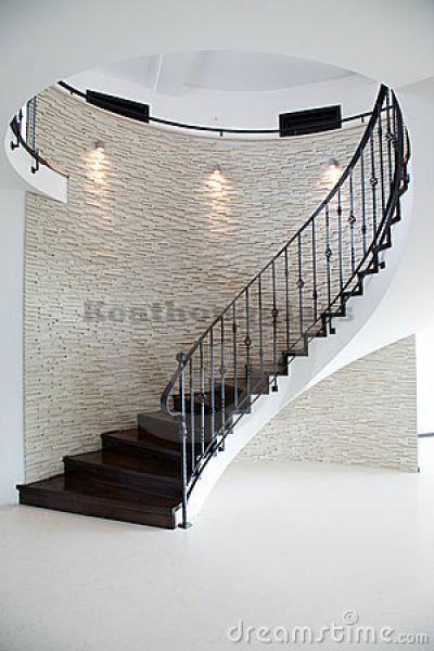 Metal Railing and Spiral Staircase 15