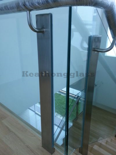 Staircase Glass Railing 8