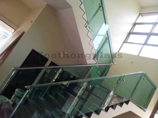 Staircase Glass Railing 9