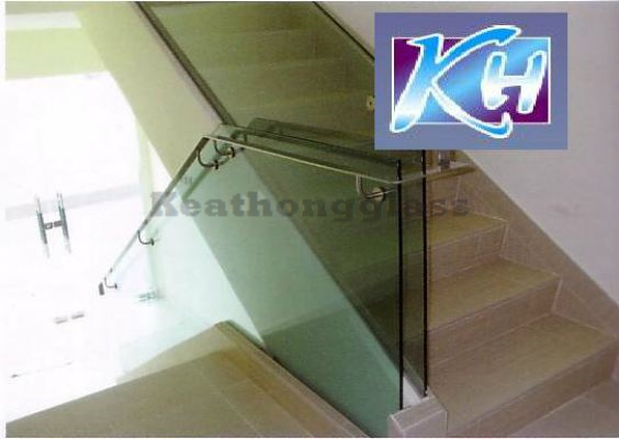 Staircase Glass Railing 16