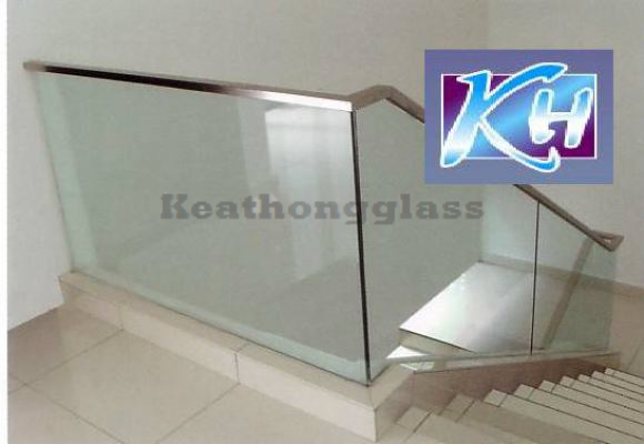 Staircase Glass Railing 21