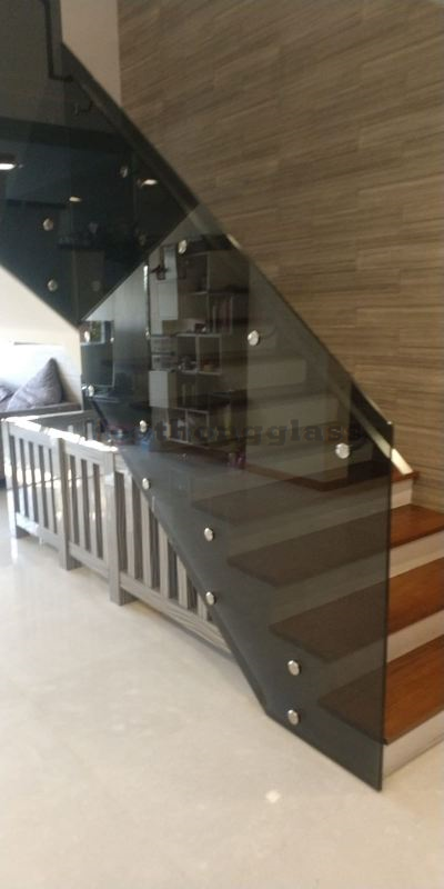 Staircase Glass Railing 22