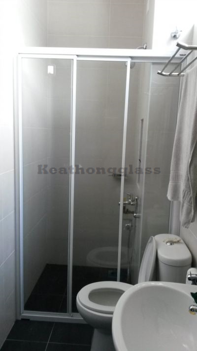 Aluminium Framed Shower Screen 11