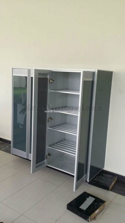 Aluminium Shoe Cabinet 7