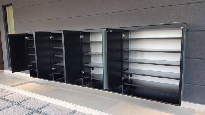 Aluminium Shoe Cabinet 9