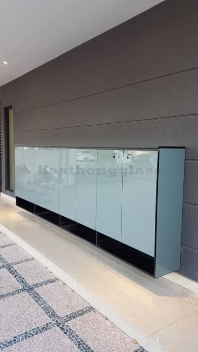 Aluminium Shoe Cabinet 12