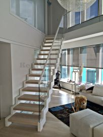Staircase Glass Railing 44