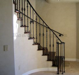 Metal Railing and Spiral Staircase 41