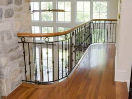 Metal Railing and Spiral Staircase 45
