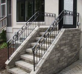 Metal Railing and Spiral Staircase 55