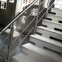 Metal Railing and Spiral Staircase 64