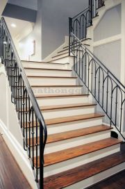 Metal Railing and Spiral Staircase 65
