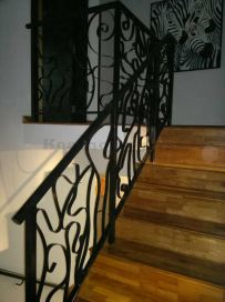 Metal Railing and Spiral Staircase 70