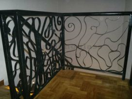 Metal Railing and Spiral Staircase 72