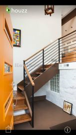 Metal Railing and Spiral Staircase 74