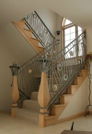 Metal Railing and Spiral Staircase 78