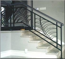 Metal Railing and Spiral Staircase 79