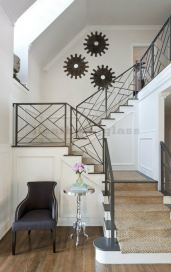 Metal Railing and Spiral Staircase 86