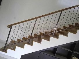 Metal Railing and Spiral Staircase 90