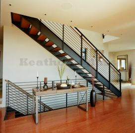 Metal Railing and Spiral Staircase 93