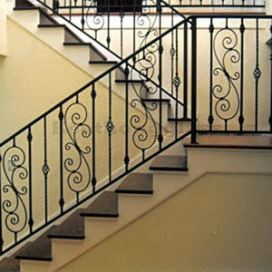 Metal Railing and Spiral Staircase 94