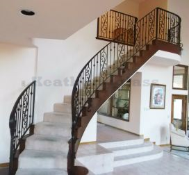 Metal Railing and Spiral Staircase 95