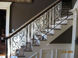 Metal Railing and Spiral Staircase 97
