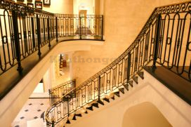Metal Railing and Spiral Staircase 98