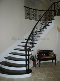 Metal Railing and Spiral Staircase 101