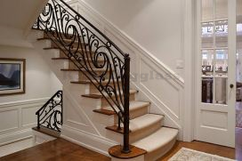 Metal Railing and Spiral Staircase 109