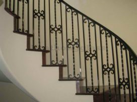 Metal Railing and Spiral Staircase 111