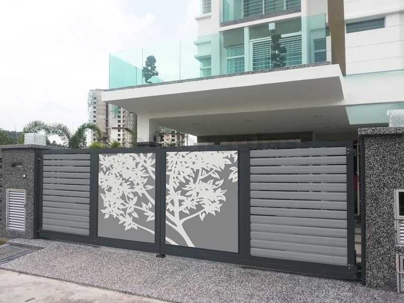 Fully Aluminium Gate 52
