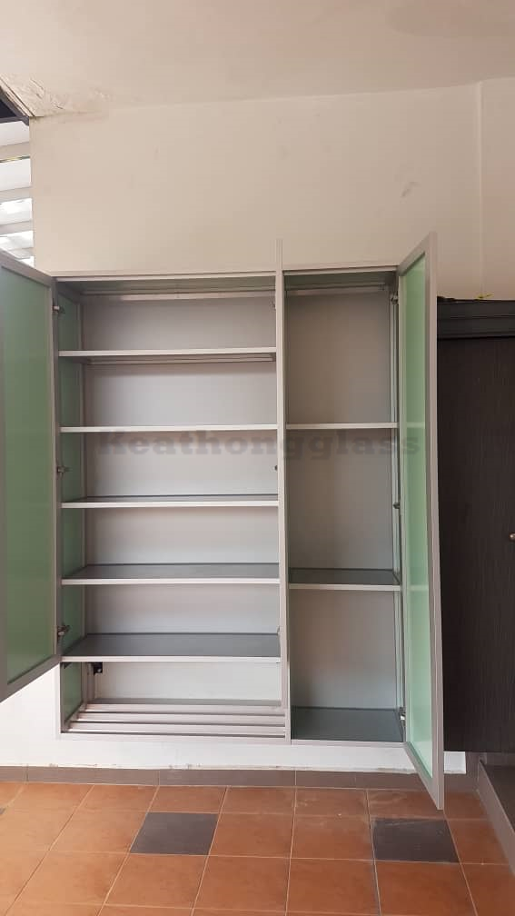 Aluminium Shoe Cabinet 21