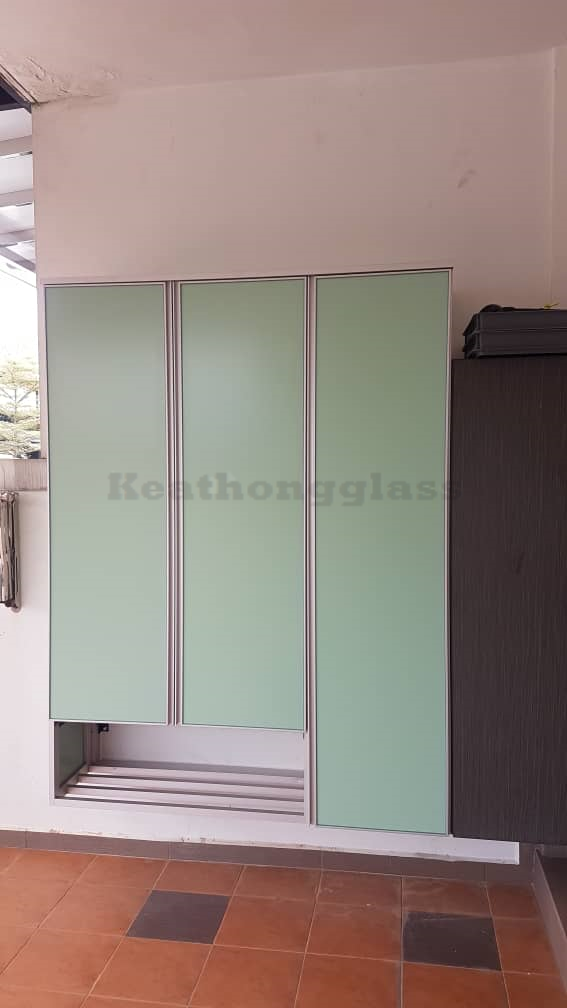 Aluminium Shoe Cabinet 22